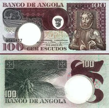 Angola 100 Escudos 1973, UNC-, P-106