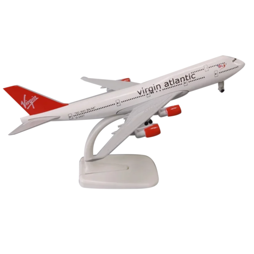 Avion en alliage Virgin Atlantic B747 échelle 1/400 modèle avion collection cadeau - Photo 1 sur 10