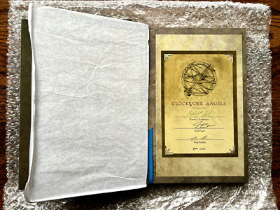 RUSH Neil Peart Autographed/Signed Clockwork Angels Graphic Novel #294/500 RARE