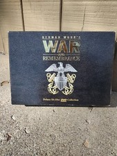 War  Remembrance Deluxe 6-Disc DVD Box Set w/Booklet VG