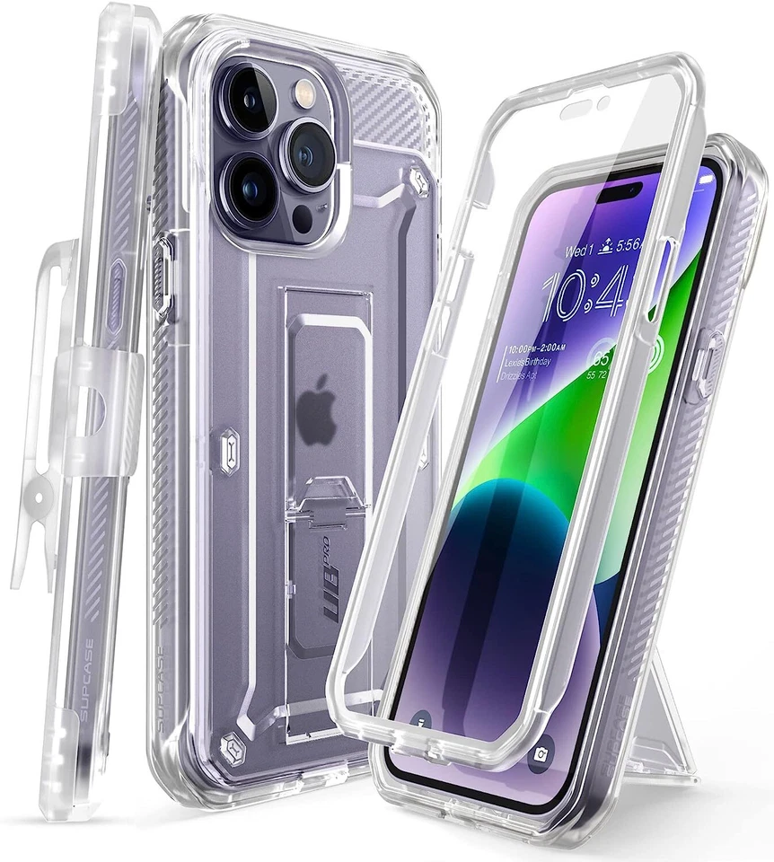 SUPCASE UBPro Case for iPhone 15 14 13 12 11 8 7 SE XS MAX series w/ Stand Cover - Image 4 of 4