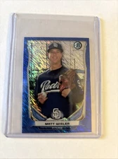 2014 Bowman - Bowman Scout Top 5 Prospects Mini Chrome Refractors Blue #BM-SDP4