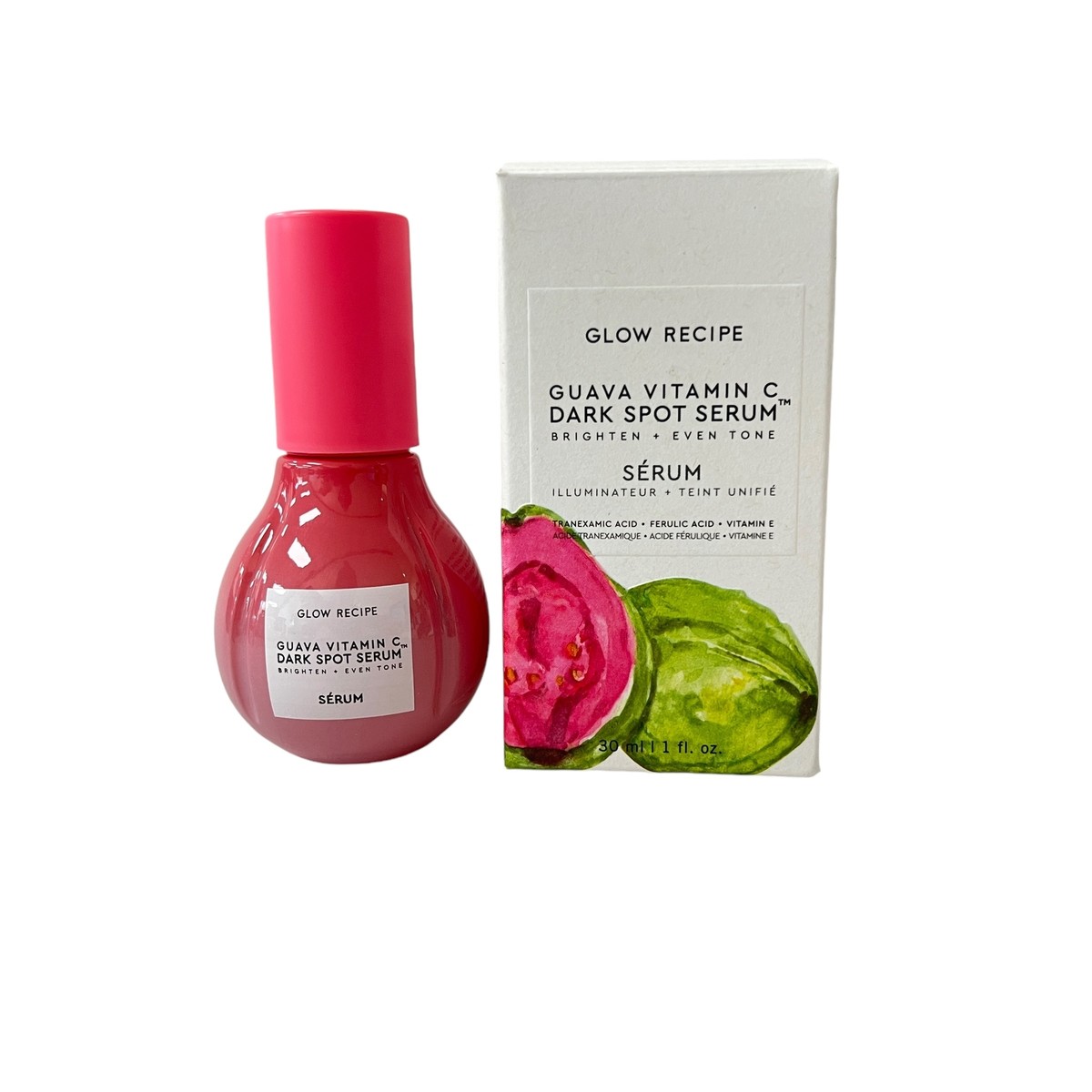 Glow Recipe Guava Vitamin Dark Spot C Serum 30mL | eBay