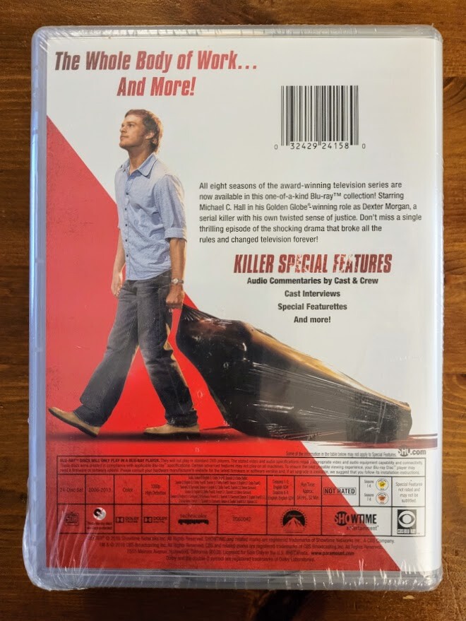 Brand NEW & SEALED!!! Dexter: The Complete Series [Blu-ray