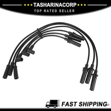 Piece of 6 Spark Plug Coil Wires Cable fit for Jeep Wrangler JL 2007-2011 3.8L