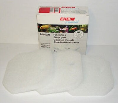 EHEIM 2616225 PROFESSIONAL/ EXPERIENCE Fine Filter pad set of 3 Aquarium