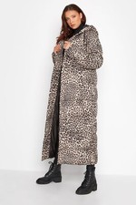 Long Tall Sally Women's Tall Animal Print Longline Puffer