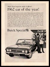 1962 Buick Special Convertible Fireball V-6 Motor Trend Car Of The Year Print Ad