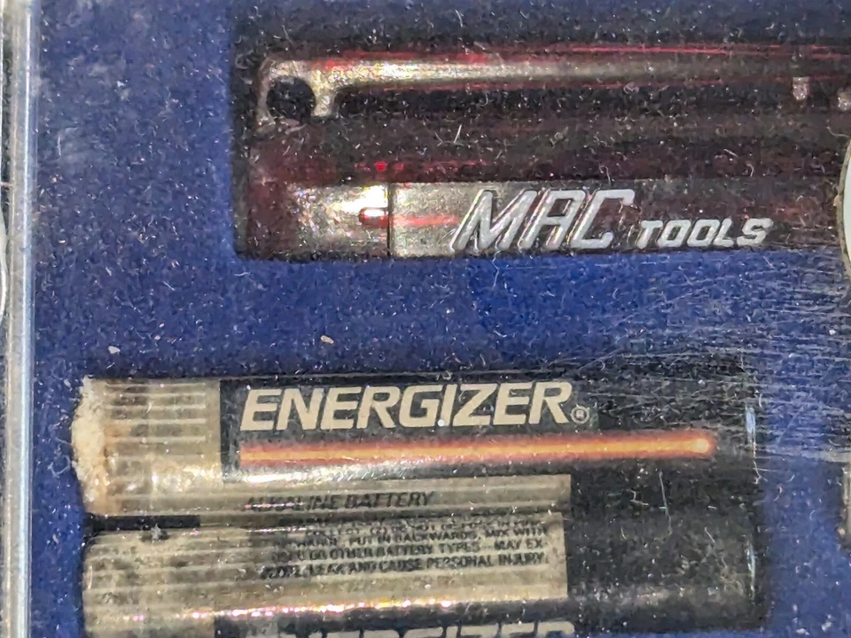 MAC TOOLS ручка вспышки света лот из 2 (запечатанные пакеты, нужны новые батареи) - Изображение 3 из 4