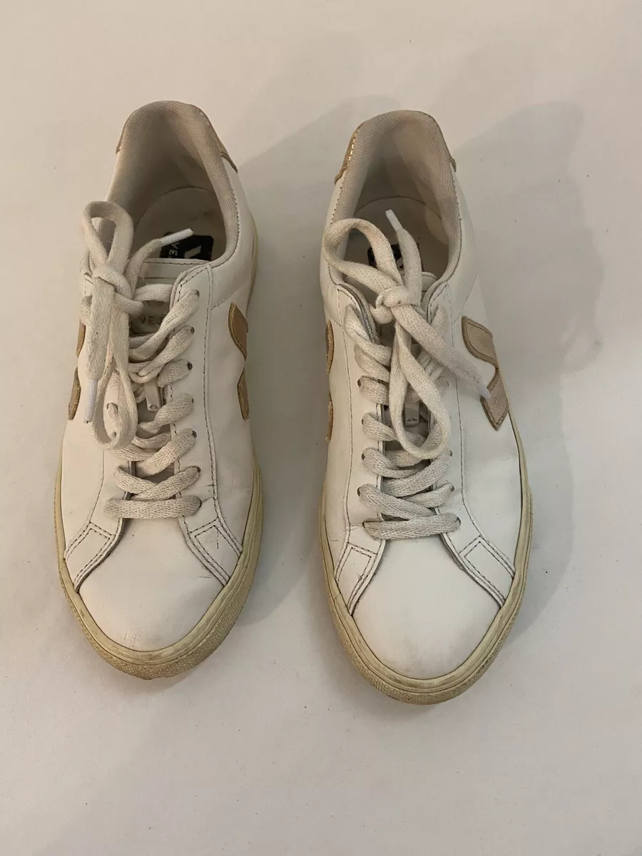 Veja campo white clearance gold