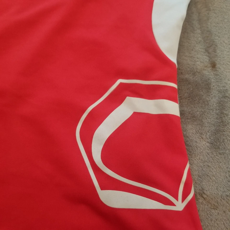 Nema женщин маленький Велоспорт Джерси реглан рубашка верхний молнии карман классный Max красный белый - Изображение 3 из 4