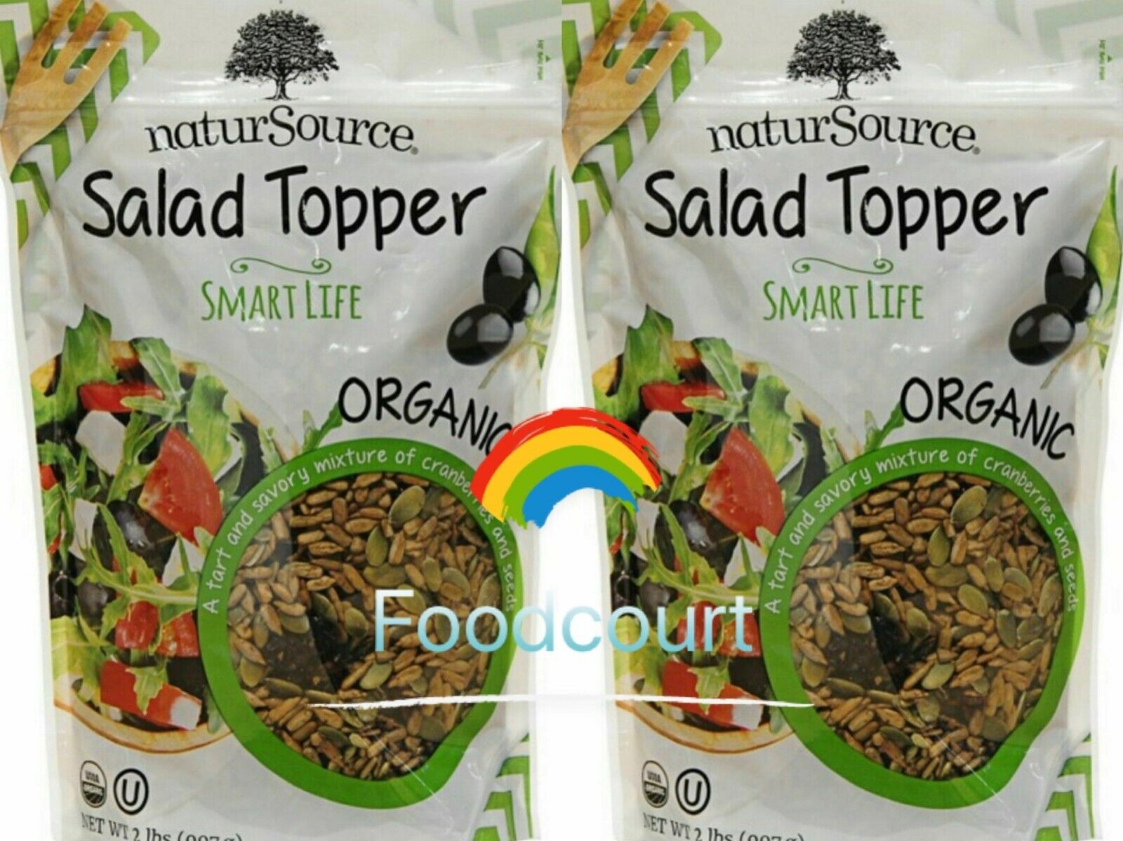 Louisville-Jefferson County Mall 2 Packs NaturSource Organic Salad Topper Life Pa OFFicial Smart LB Each