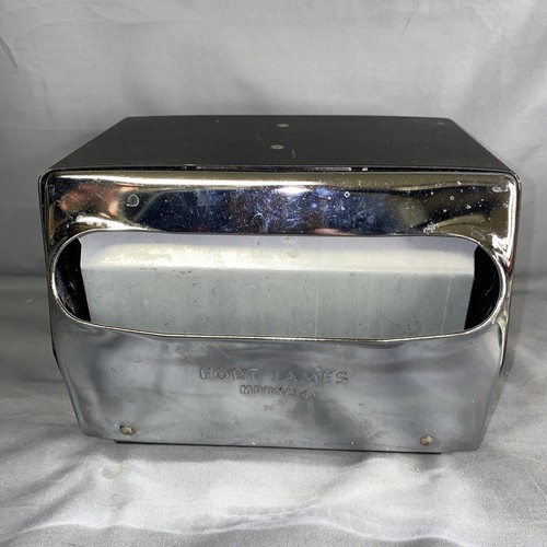 L James Mornap Napkin Holder Dispenser Cafeteria Commercial Industrial Metal
