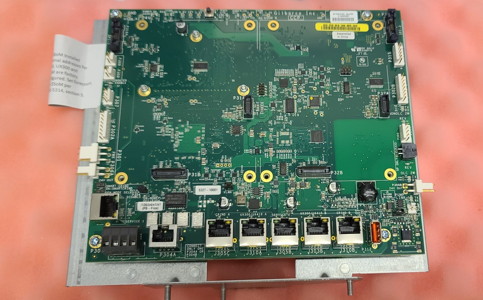 Used Gilbarco GVR DCM2.2 W/SSOM and bracket M15737A001 M15341A001  