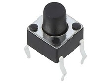 5X 1301.9304 Mikroschalter TACT SPST-NO Pos: 2 0,05A/12VDC THT 1,6N 6x6mm SCHURT