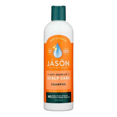 Jason Natural Products  Anti-Dandruff Scalp Care Shampoo  1 Each  12 Oz