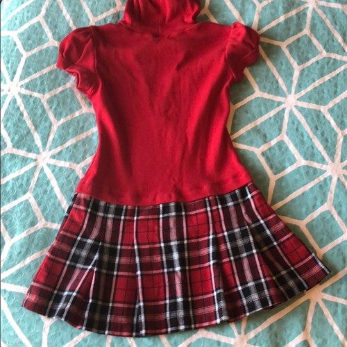 Faded Glory & Cute 4 U red/black girls dress/tunic - Picture 5 of 10