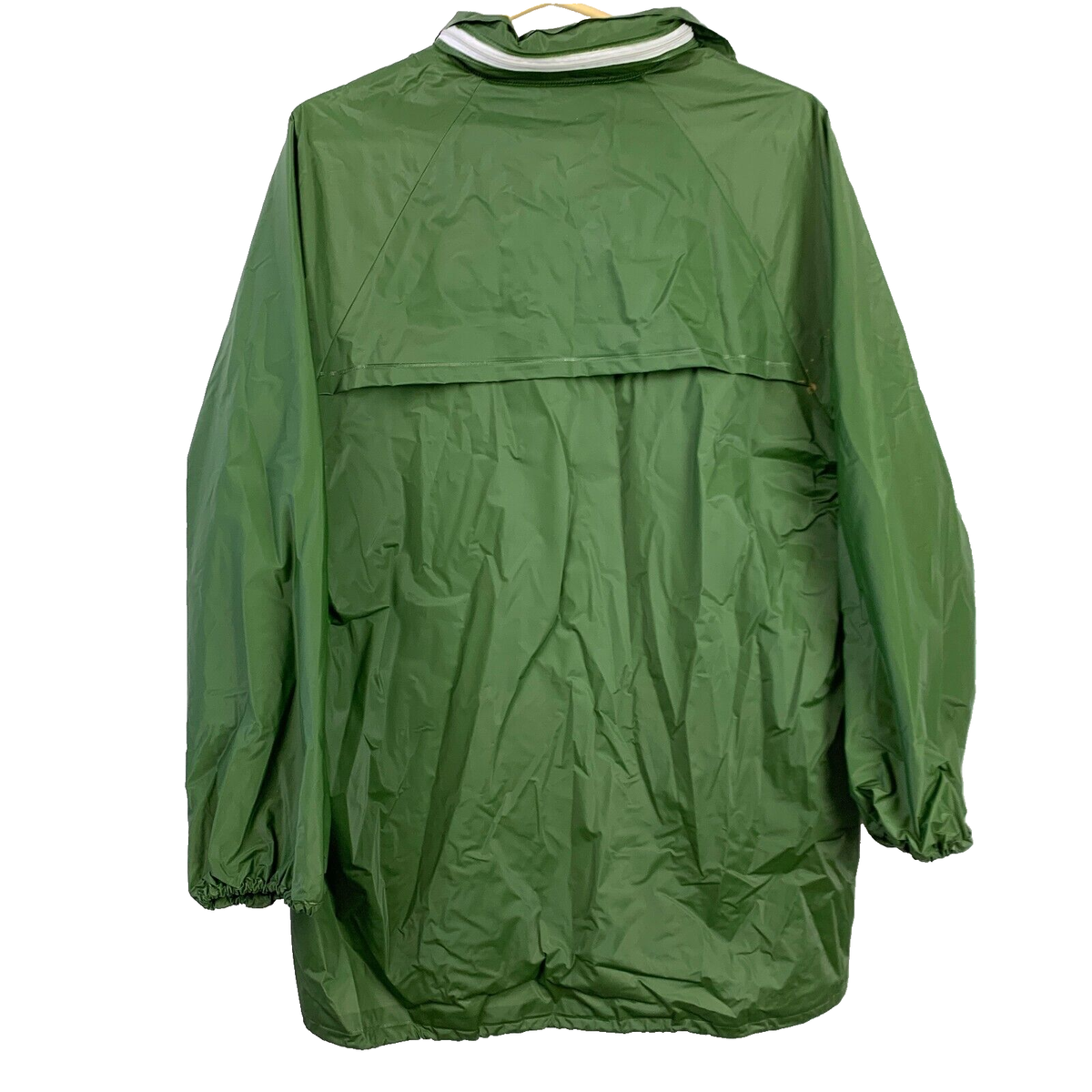 Vintage PVC Trout & Goose Green Raincoat Rain Jacket OSFA | eBay