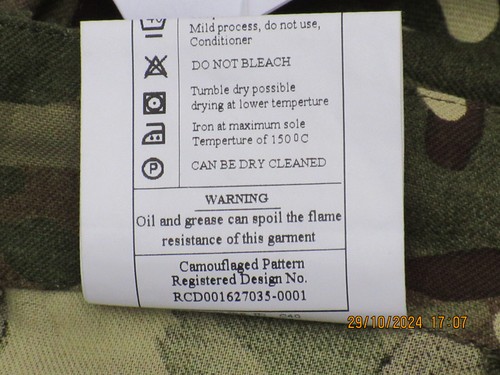 Trousers Combat Mtp, Fr, Aircrew Size 80/76/92, Multicam Army Aviation Pants - Picture 3 of 11