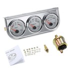 <!--F#f_0-->3 IN 1 52mm Volt Water Oil Pressure Triple Gauge Set Gauges Kit Universal<!--F/-->