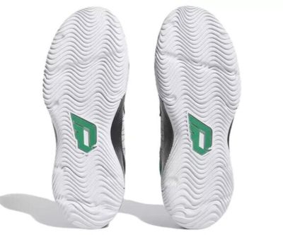 Size 10.5 - Adidas Dame Certified EXTPLY 2.0 Black Court Green for