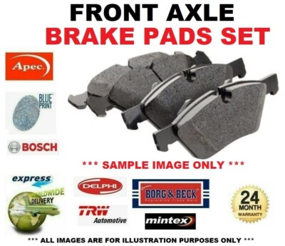 Front Axle BRAKE PADS SET for VW CADDY II Box 75 1.6 1995-2000