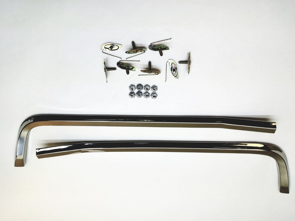 1965 65 Chevy Impala Lower Eyebrow Grille Valance Trim Molding