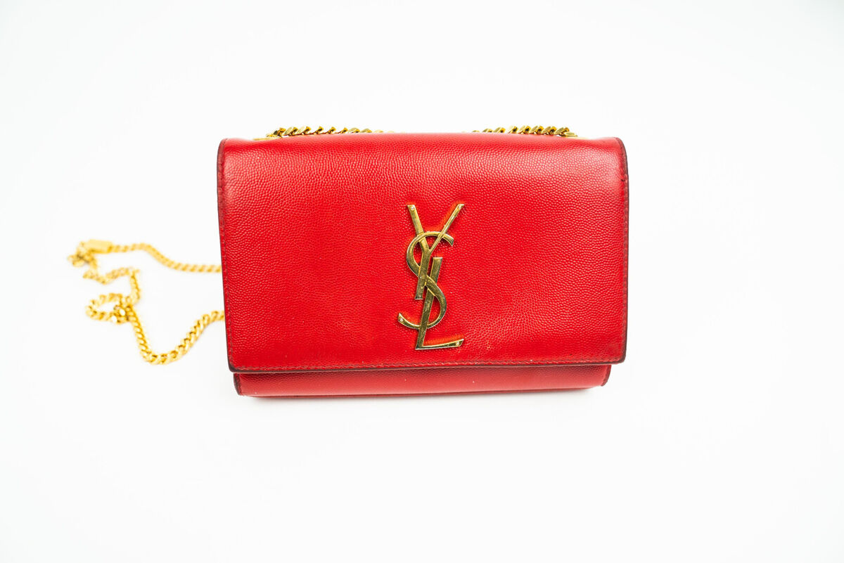 Yves Saint Laurent Paris YSL Small Kate Leather Shoulder Bag Yves Saint Laurent Paris YSL Small Kate Leather Shoulder Bag