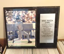 Mike Piazza New York Mets Plaque 15 X 12