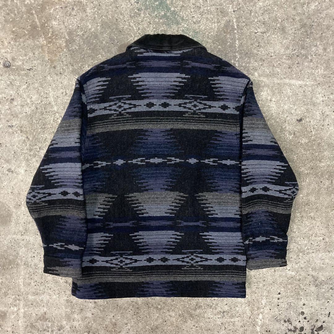 ジャケット・アウター WOOLRICH Native Pattern Wool Long Coat Made in USA Woolrich native pattern jacket L wool | eBay