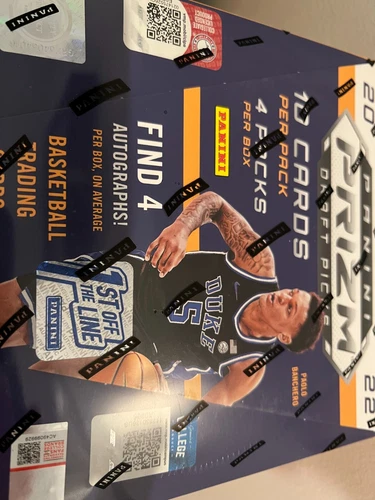 2022 Prizm Draft Picks Basketball 1ST OFF THE LINE Hobby Box (FOTL) - 4 AUTOS 🔥