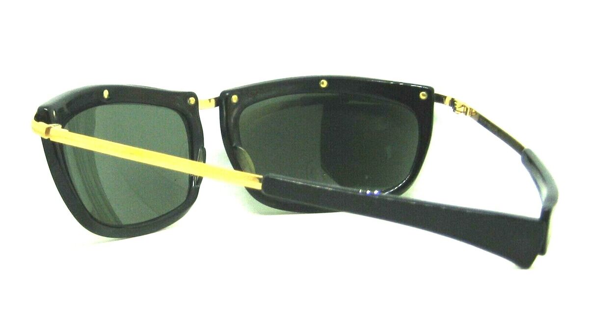 Ray-Ban USA 1960s Vintage B&L Olympian I L1000 Wayfarer Rare Ray-Ban USA 1960s Vintage B&L Olympian I L1000 Wayfarer Rare