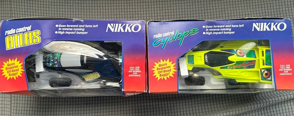VTG Radio Control Cyclops & Cyclops Offroad Sport Buggy 1990s Nikko New Lot Of 2 - Image 3 of 4