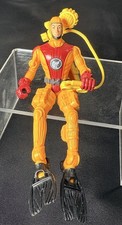 CHAP MEI Action Figure Deep Sea Scuba Diver Yellow Red 4"