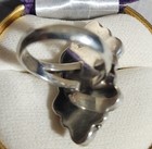A RARE FIND, BEAUTIFUL AGATE STERLING RING BY "CII" SIZE 7.5 — photo 5