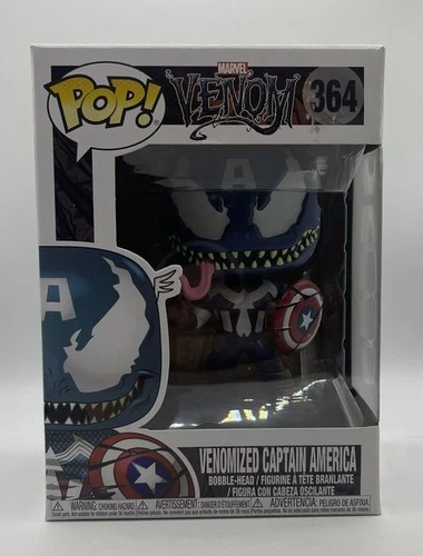 Venomized Captain America #364 Funko Pop Vinyl Figure