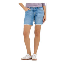 Lee Womens Legendary 7" Inseam Side Slit Denim Short, Best in Show, XS US 0