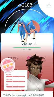 Pokémon GO Upgrade Pokémon Shiny Zamazenta & Zacian Mit Spezial-Hintergrund – Trade Für 20k Staub Oder PTC Switch Pokemon Go
