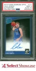 2018 PANINI DONRUSS OPTIC AUTOGRAPH #177 LUKA DONCIC RC PSA 9 DNA AUTO 10