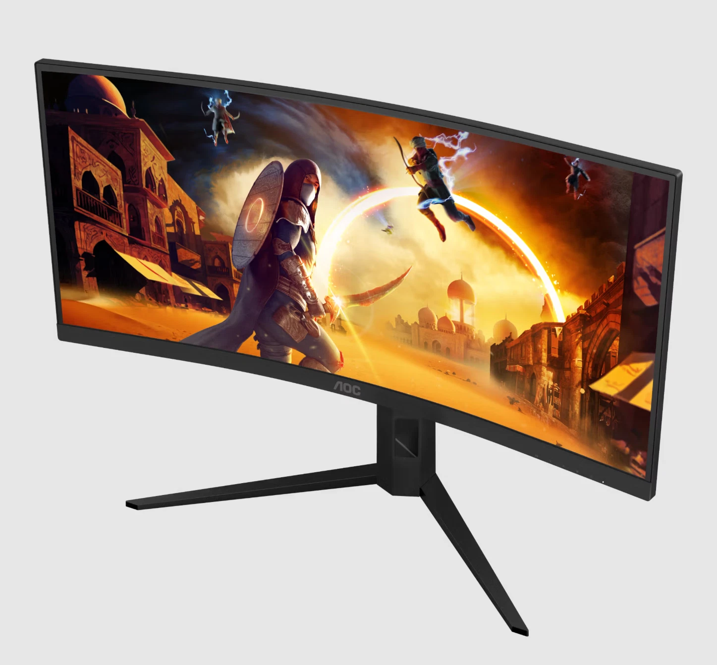 AOC CU34G4HV 34" VA Panel Curved Gaming Monitor LED WQHD 3440x1440 200Hz 0.5ms image 4