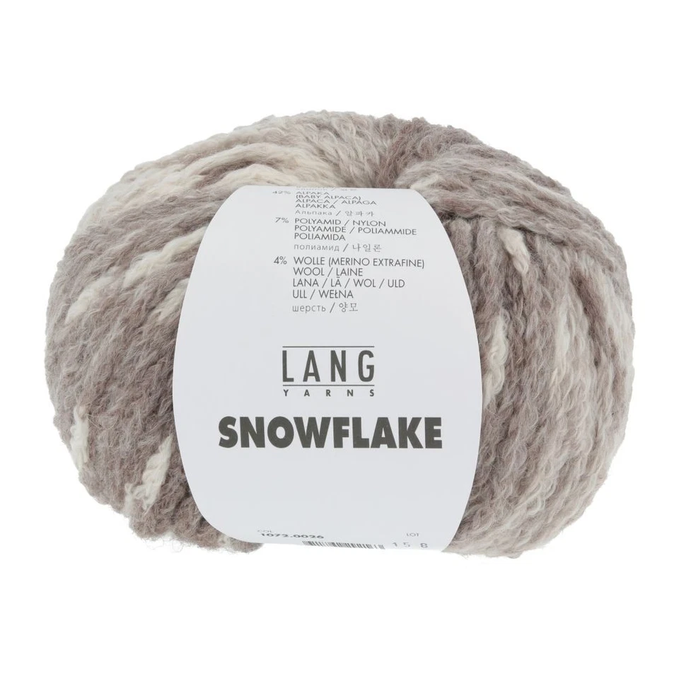 LANG YARNS 50 g LANGYARNS Wooladdicts COPO DE NIEVE color beige 26