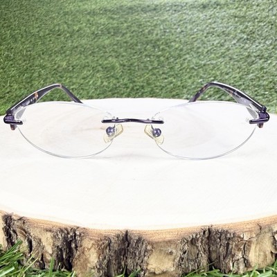 Marchon Eyeglasses Airlock 2 Rimless Purple Multi Frames AL800/97 063 52-18-135