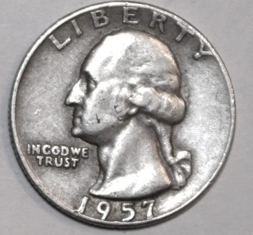 1957-D Washington Quarter - Extra Fine - #0826EA