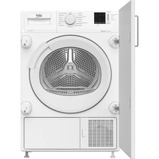 Image of New Graded Beko DTIKP71131W Integrated Heat Pump Dryer, 7kg, White RRP £420 M52