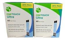 100 20 One Touch Ultra Test Strips Fresh Dated 1/31/27 38.88 Free Ship