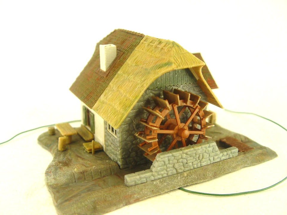 Wassermühle m. Elektromotor  - Faller  HO Fertigmodell  - #10   #E   gebr. - Bild 2 von 4