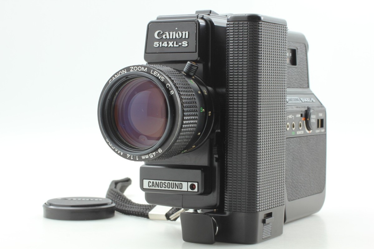 s*g様 Canon 8ミリフィルムカメラ 514XL READ [Exc+5] Canon 514 XL-S XLS Super 8 8mm Movie Camera