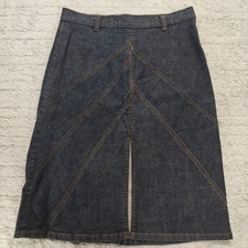VTG Gap Denim Pencil Skirt Women Size 6 Y2K Cottagecore Grunge Country Western