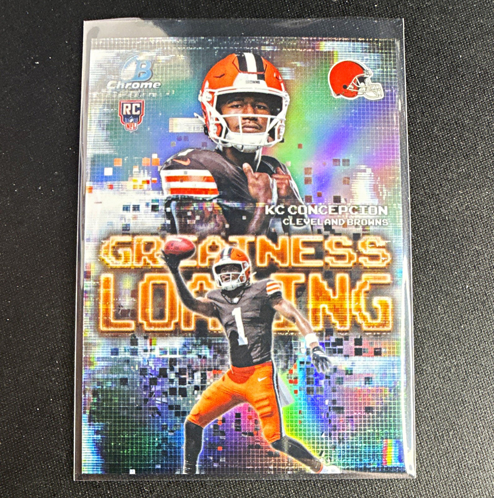Topps KC Concepcion 2026 Bowman Chrome Greatness Loading GL-16 Browns RC Refr
