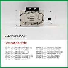 GPU Water Block For GIGABYTE RTX3090/3080TI/3080 GAMING OC N-GV3090GMOC-X